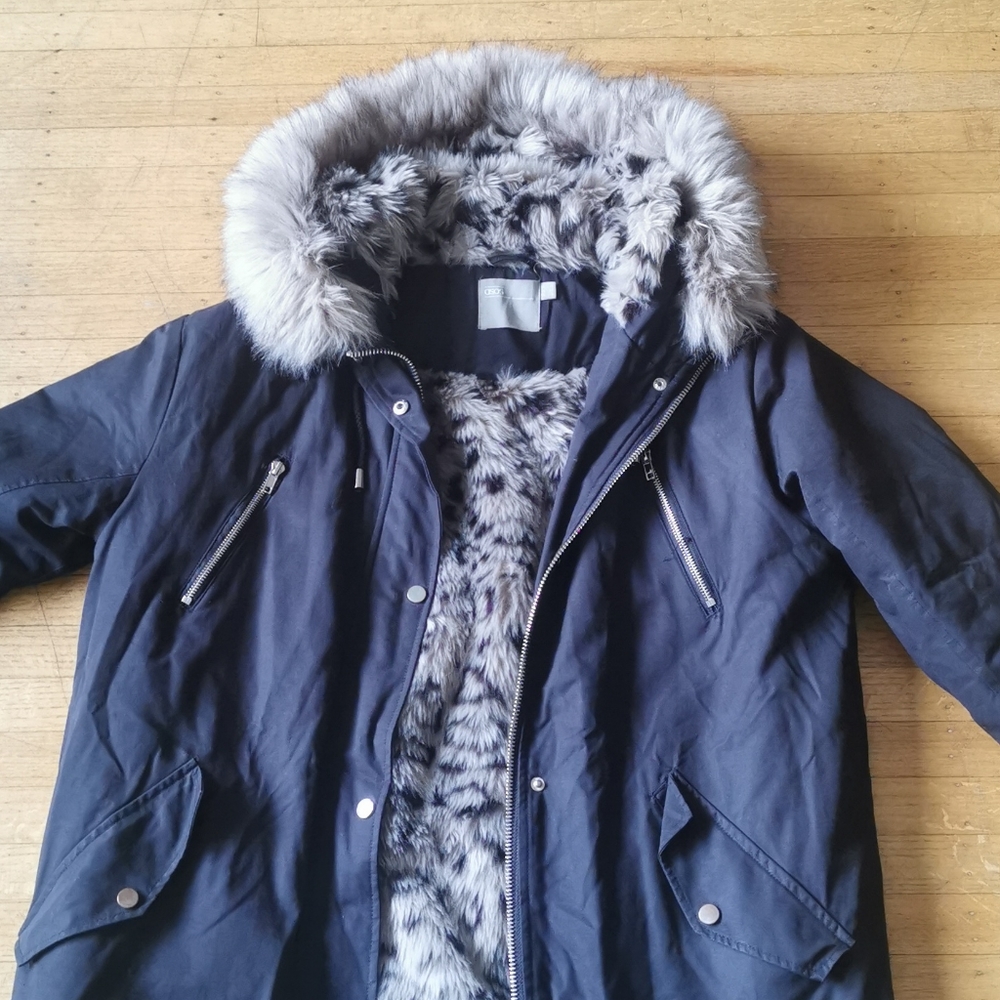 ASOS Faux fur lined parka